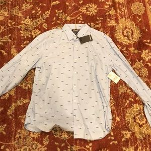 Bonobos shark print Long-sleeve shirt